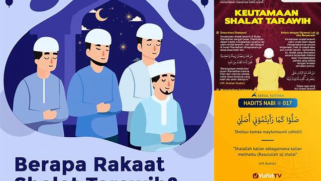 Cara Shalat Tarawih Sesuai Hadits, Raih Malam yang Berkah!