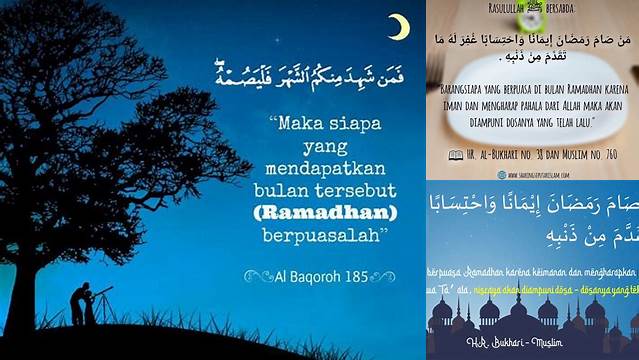 Hadits Tentang Puasa Ramadhan