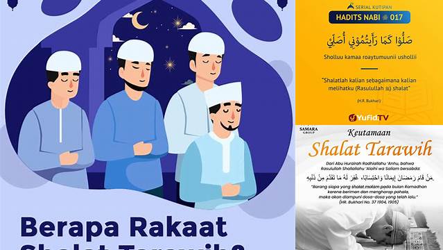 Panduan Shalat Tarawih Sesuai Hadis