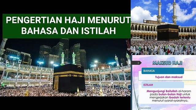 Panduan Komprehensif Haji Menurut Bahasa