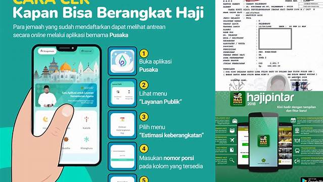 Cara Jitu Cek Nomor Porsi Haji Pakai Haji Pintar