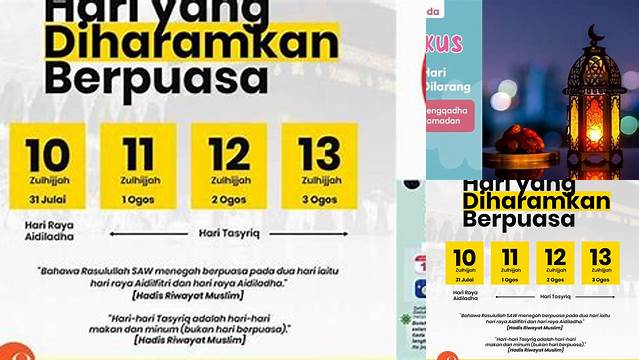 Hari Dilarang Puasa
