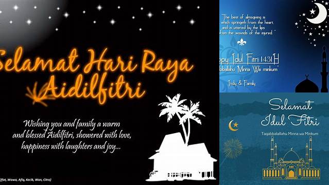 Hari Raya Idul Fitri In English