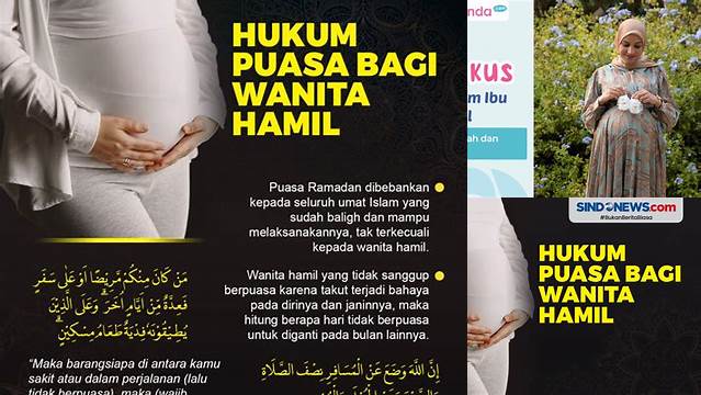 Hukum Ibu Hamil Berpuasa