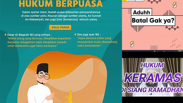 Hukum Kramas Saat Puasa