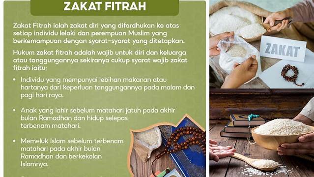 Panduan Hukum Mengeluarkan Zakat Fitrah