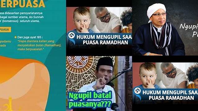 Hukum Ngupil Saat Puasa