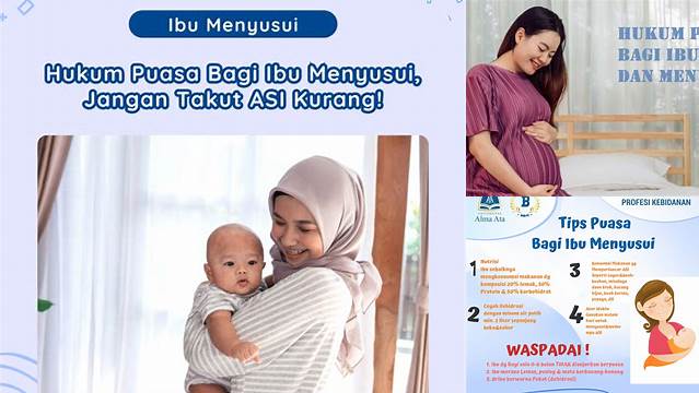 Hukum Puasa Bagi Ibu Menyusui