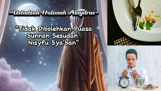 Hukum Puasa Nisfu Syaban