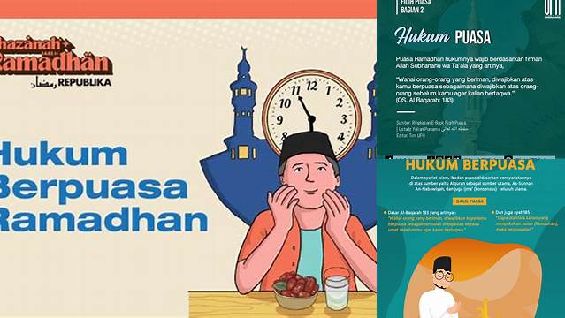 Hukum Puasa Ramadhan