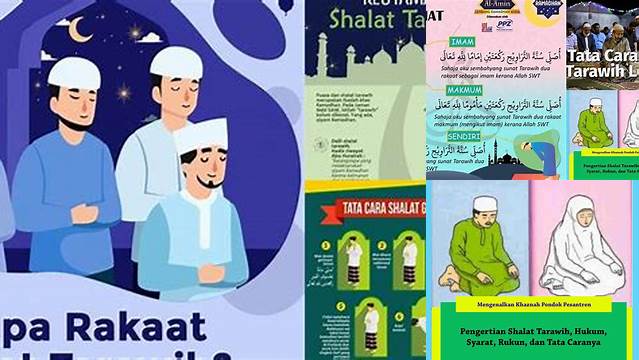 Panduan Lengkap Hukum Tarawih: Dalil, Keutamaan, dan Tata Cara