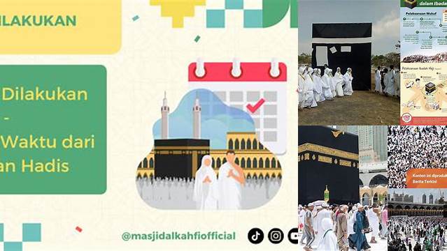 Tips Penting Ibadah Haji yang Dilakukan pada Bulan Dzulhijjah