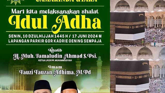 Idul Adha Muhammadiyah 2024