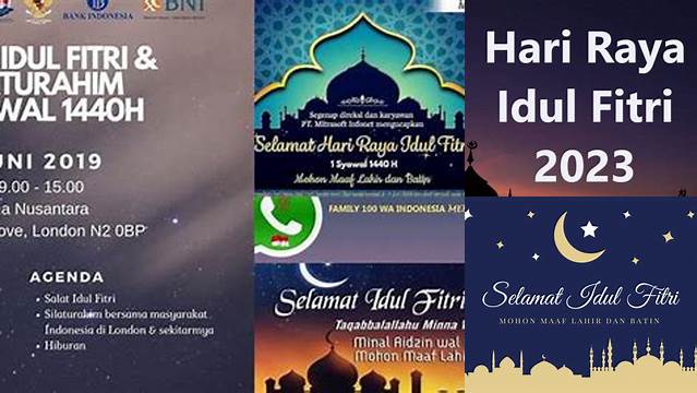 Idul Fitri 2019 Tanggal Berapa