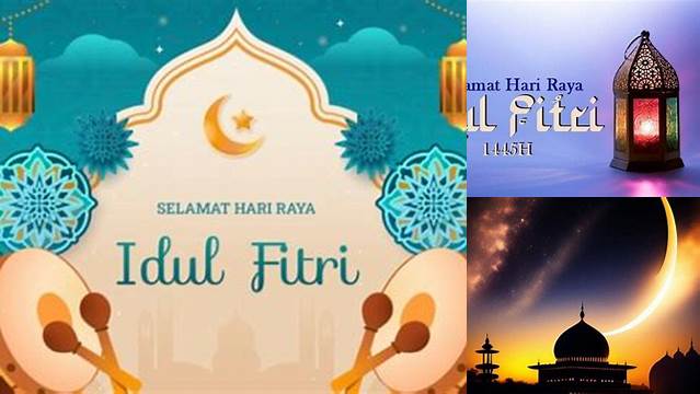 Idul Fitri 2024 Berapa Hari Lagi