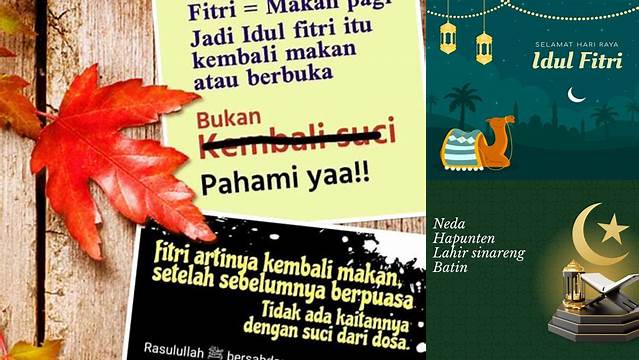 Idul Fitri Artinya