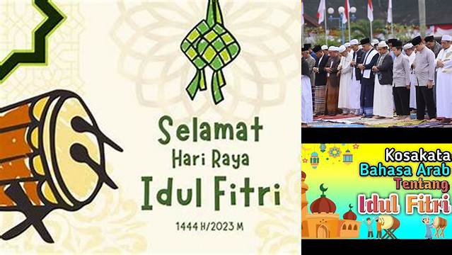 Idul Fitri Bahasa Arabnya