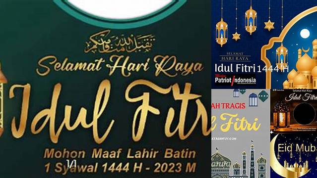 Idul Fitri Jatuh Pada Hari