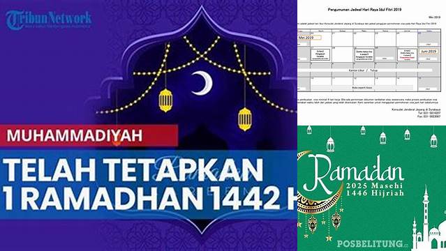 Jadwal Hari Raya Idul Fitri