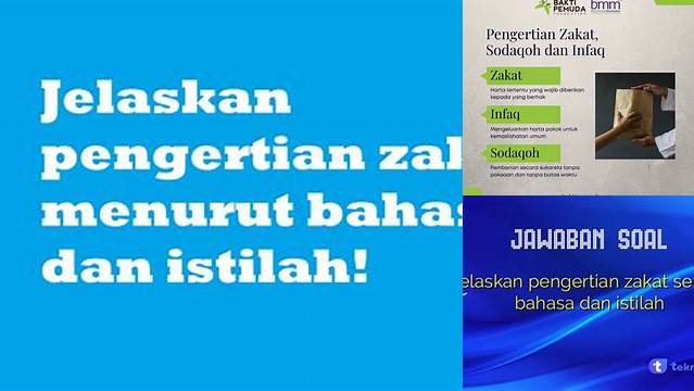 Cara Mudah Memahami Pengertian Zakat