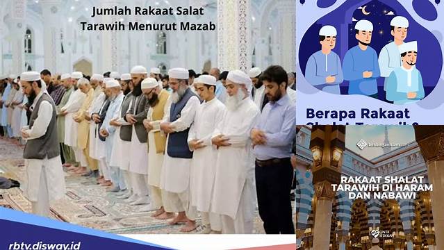 Jumlah Rakaat Shalat Tarawih