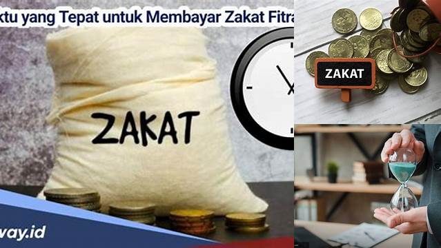 Cara Tepat Menentukan Kapan Waktu Membayar Zakat Fitrah