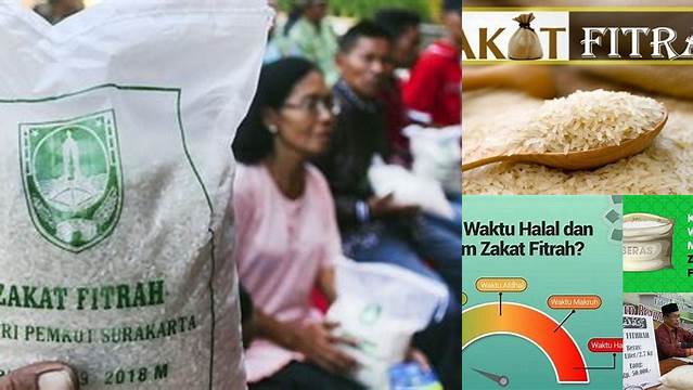 Cara Tepat Tentukan Kapan Waktu Mengeluarkan Zakat Fitrah