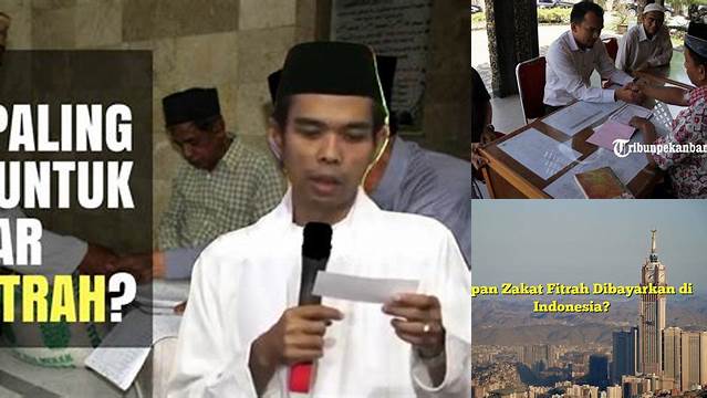 Panduan Tepat Waktu Bayar Zakat Fitrah