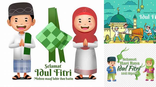 Kartun Hari Raya Idul Fitri