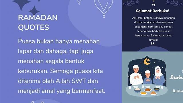 Kata Kata Buka Puasa