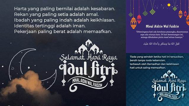 Kata Kata Untuk Idul Fitri