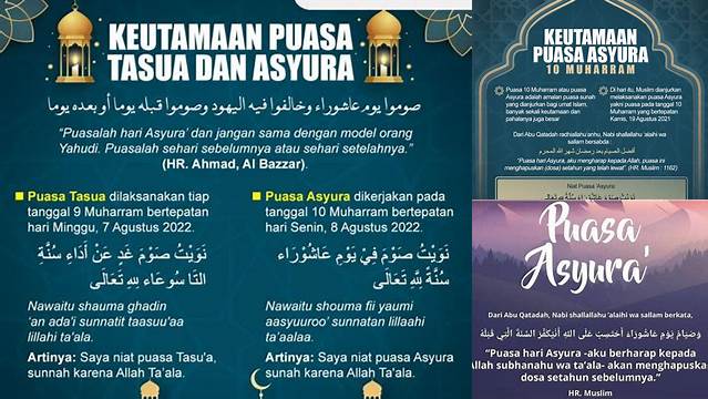 Keutamaan Puasa Asyura