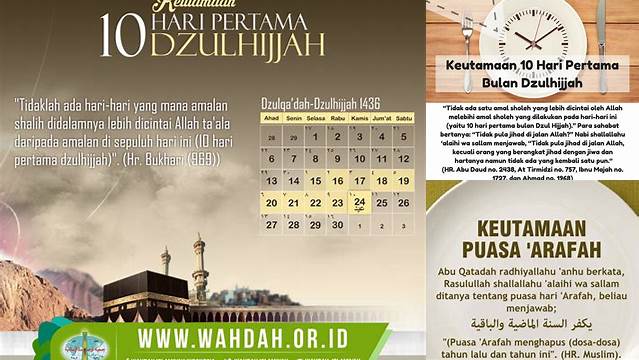 Keutamaan Puasa Dzulhijjah