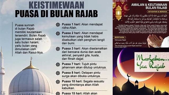 Keutamaan Puasa Rajab