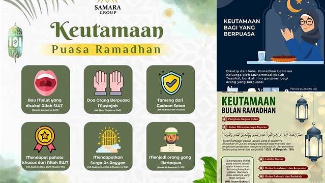 Keutamaan Puasa Ramadhan