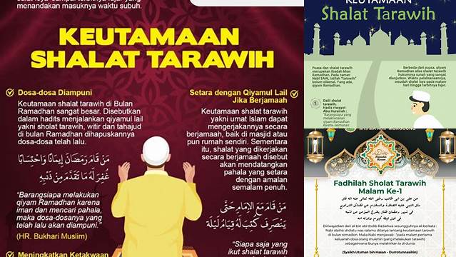 Keutamaan Shalat Tarawih