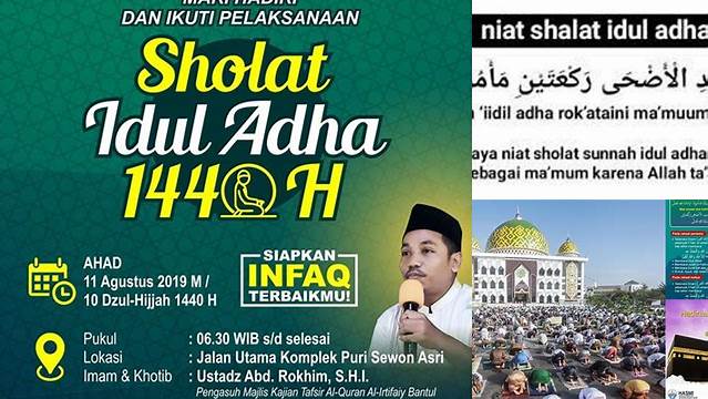 Keutamaan Sholat Idul Adha