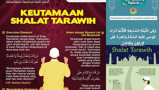 Keutamaan Solat Tarawih