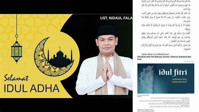 Khutbah Idul Adha Bahasa Sunda Sedih