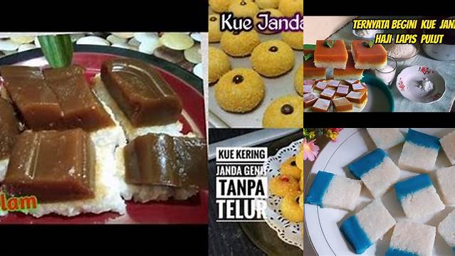 Cara Mudah Membuat Kue Janda Haji yang Legit dan Kenyal untuk Ibadah Haji