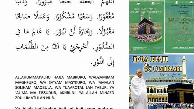 Panduan Lengkap: Kumpulan Doa Haji dan Umrah dalam Format PDF