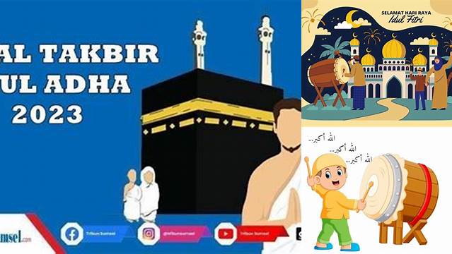 Lafal Takbir Idul Adha