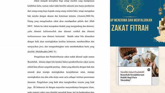 Latar Belakang Zakat: Kewajiban dan Manfaatnya