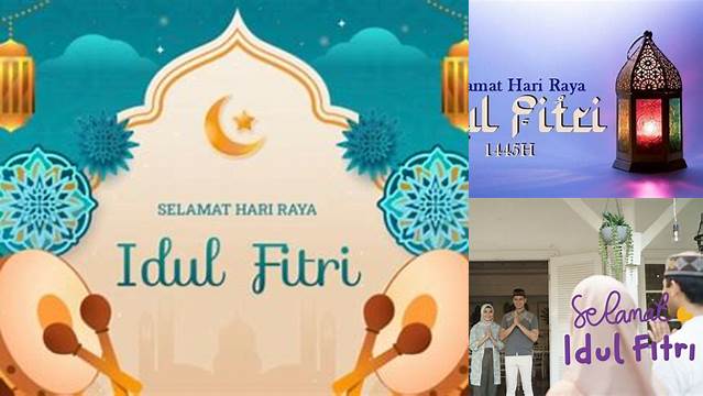 Lebaran Idul Fitri Berapa Hari Lagi