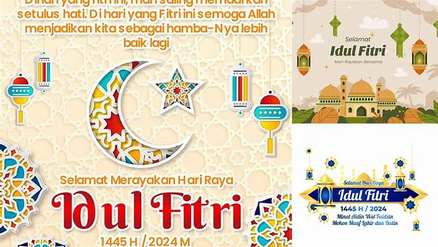 Lebaran Idul Fitri Tahun 2024