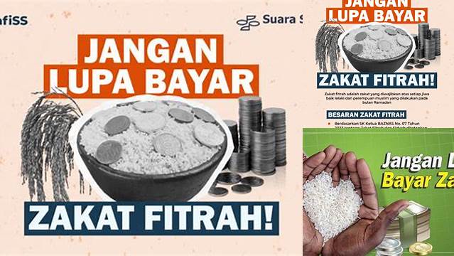 Cara Mengatasi Lupa Bayar Zakat Fitrah