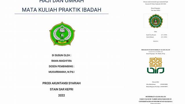 Panduan Lengkap tentang Makalah Haji: Persiapan dan Pelaksanaan Ibadah Haji