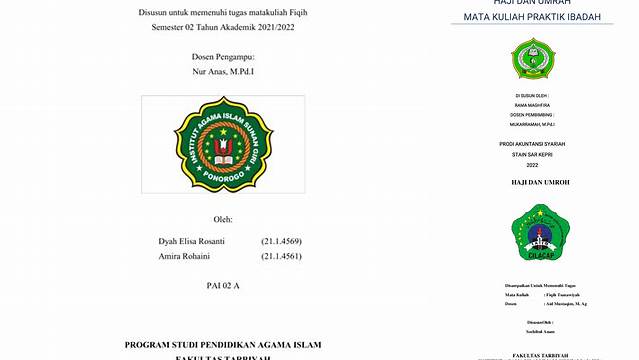 Panduan Lengkap Haji dan Umrah: Makalah Komprehensif untuk Jemaah