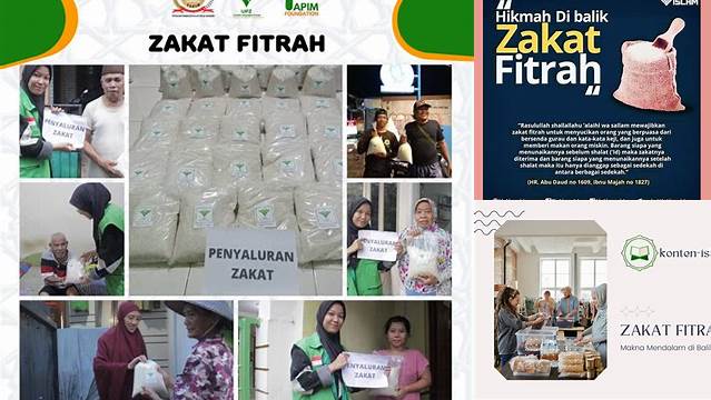 Makna Zakat Fitrah: Pentingnya dan Manfaatnya