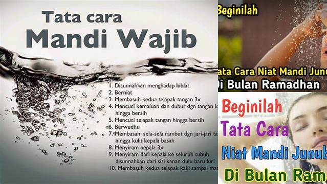 Mandi Wajib Saat Puasa